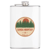 Sandia Mountain Wilderness Flachmann (Vorderseite)