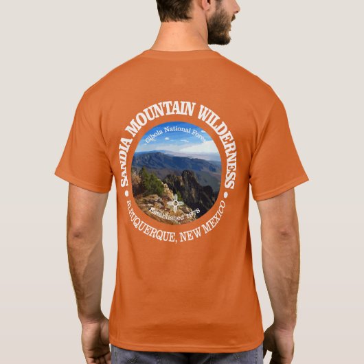 Sandia Mountain Wilderness T - Shirt (Rückseite)