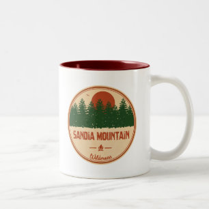 Sandia Mountain Wilderness Zweifarbige Tasse