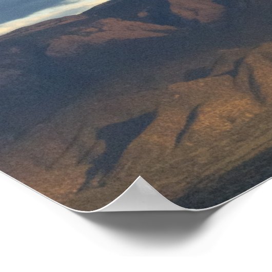 Sandia Mountains Poster (Ecke)