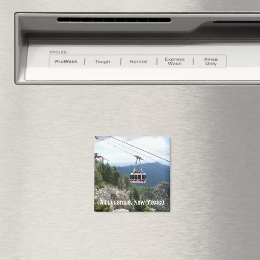 Sandia Peak, Albuquerque, New Mexico Magnet (In Situ (Geschirrspüler))