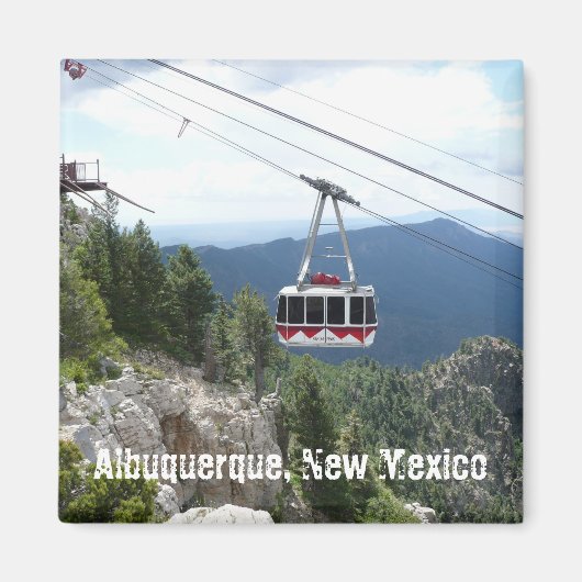 Sandia Peak, Albuquerque, New Mexico Magnet (Vorne)