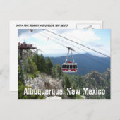 Sandia Peak, Albuquerque, New Mexico Postcard Postkarte (Vorne/Hinten)