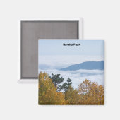 Sandia Peak Magnet (Vorderseite/Rückseite)