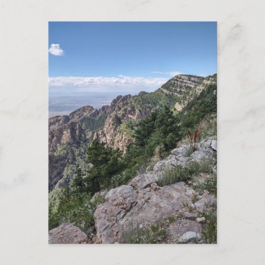 Sandia Peak Postkarte (Vorderseite)