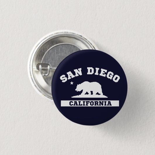 Sandiego California Button (Vorne & Hinten)