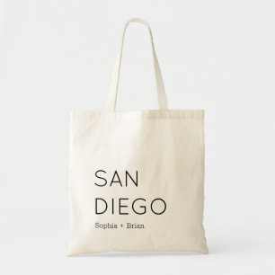 Sandiego Wedding Welcome Tote Bag Tragetasche