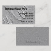 sandige Füße Visitenkarte (Vorne/Hinten)