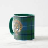 Sandilands Tartan & Abzeichen Tasse (Vorderseite Links)