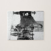 Sandinos Flagge. Nicaragua, 1932. Puzzle (Horizontal)