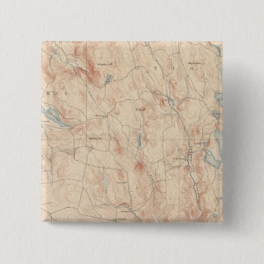 Sandisfield, Massachusetts Button (Vorderseite)