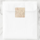 Sandisfield, Massachusetts Quadratischer Aufkleber (Tasche)