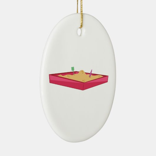 Sandkasten Keramikornament (Rechts)