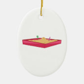 Sandkasten Keramikornament (Vorne)