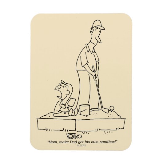 Sandkasten Magnet (Vertikal)