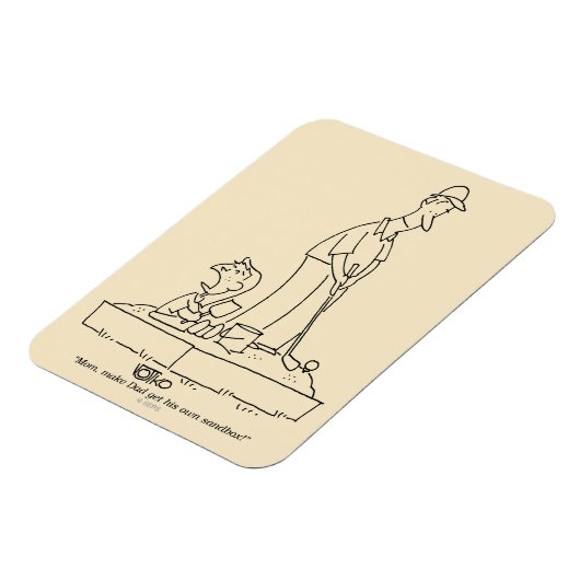 Sandkasten Magnet (Linke Seite)