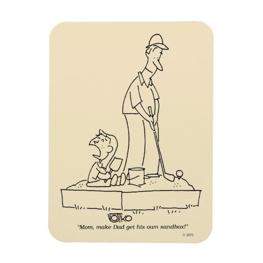 Sandkasten Magnet (Vertikal)