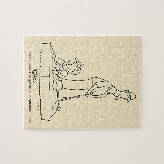 Sandkasten Puzzle (Horizontal)