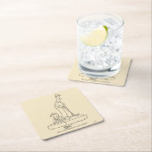 Sandkasten Rechteckiger Pappuntersetzer (Vor Ort)