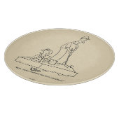 Sandkasten Schneidebrett (Ecke)