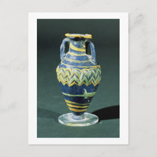 Sandkernkolben aus Glas (Amphoriskos) aus P Postkarte
