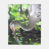 Sandkranich Fleecedecke (Vorderseite)