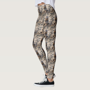 Sandküsten : Baby Sloth Gebäude Sand Castles, Leggings