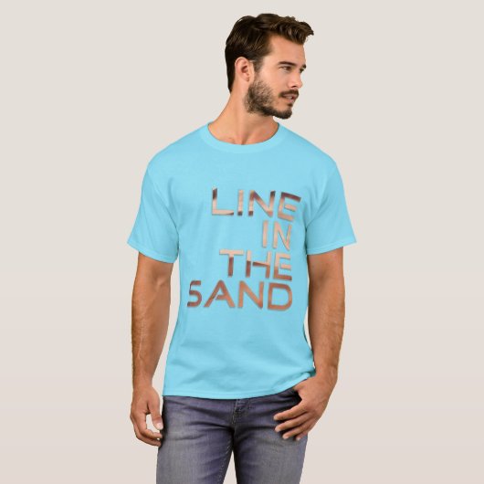 Sandlinie T-Shirt (Vorne ganz)