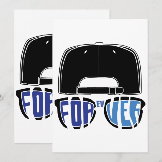 Sandlot Forever Einladung (Vorne/Hinten)