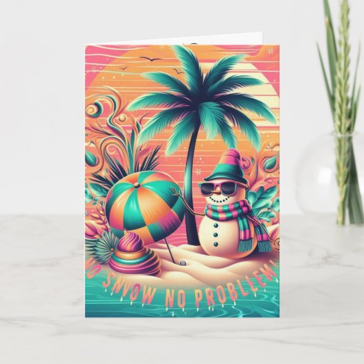 Sandman Christmas Card Karte (Vorderseite)