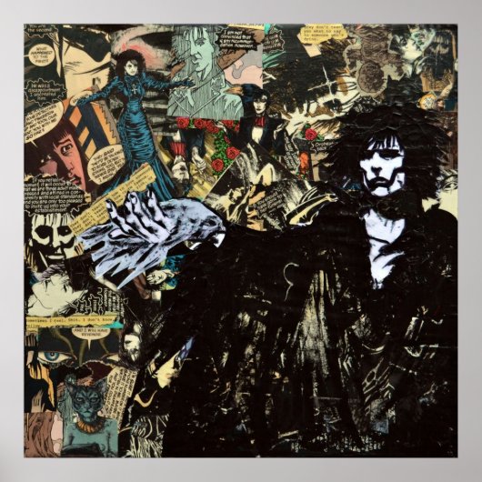 Sandman Collage Poster (Vorne)