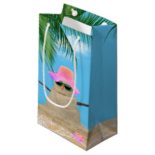 Sandman mit Palmblättern Kleine Geschenktüte