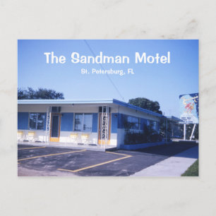 Sandman Motel Postcard Postkarte