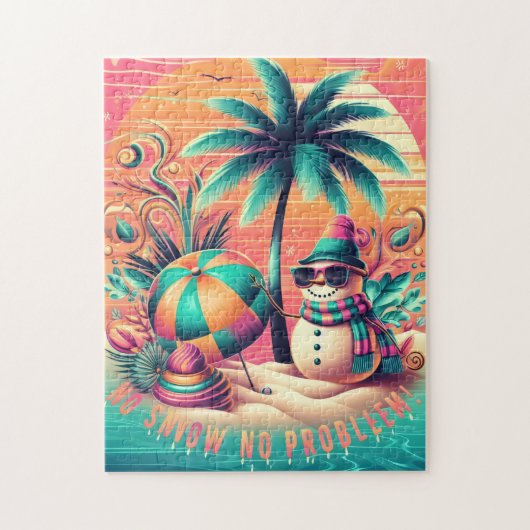 Sandman-Weihnachtsrätsel Puzzle (Vertikal)
