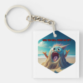 Sandman Will zu wissen, wer ihn Geweckt hat Schlüsselanhänger