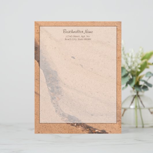 Sandmauer Briefkopf (Stehend Vorderseite)