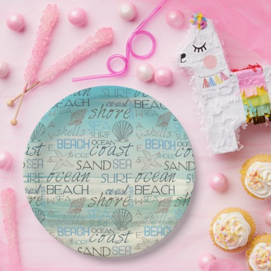 Sandmeer Pappteller (Party)