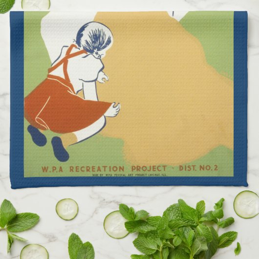 Sandmodellierung Geschirrtuch (Gefaltet)