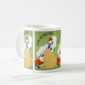 Sandmodellierung Kaffeetasse (Vorderseite Links)