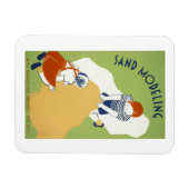 Sandmodellierung Magnet (Horizontal)