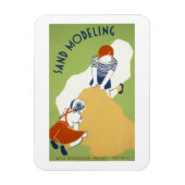 Sandmodellierung Magnet (Vertikal)