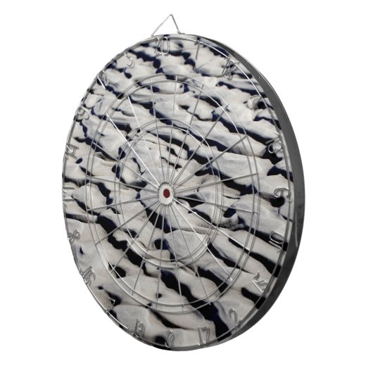 Sandmuster Dartscheibe (Vorderseite rechts)