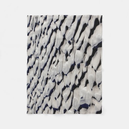 Sandmuster Fleecedecke (Vorderseite)