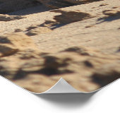 Sandmuster Nr. 2 Natur Poster (Ecke)