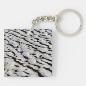 Sandmuster Schlüsselanhänger (Rückseite)