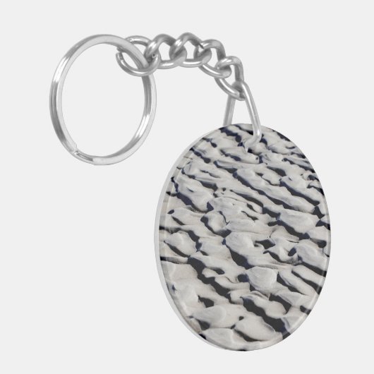 Sandmuster Schlüsselanhänger (Vorderseite links)