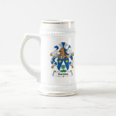 Sandner Familienwappen Bierglas (Links)