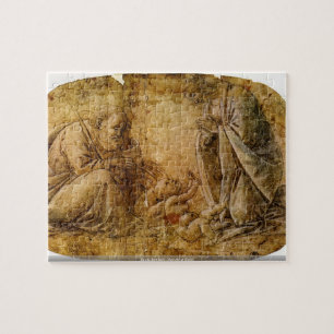 Sando Botticelli - Geburt Christi von Christus Puzzle
