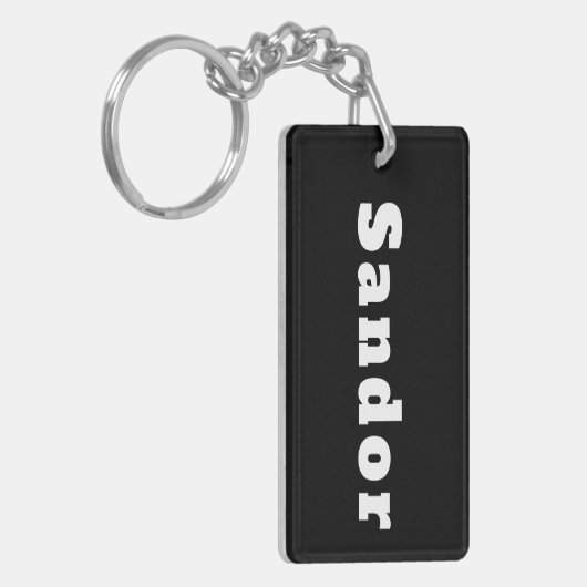 Sandor Schlüsselanhänger (Vorderseite links)