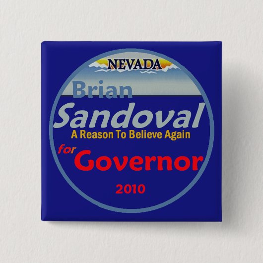 SANDOVAL reg. 2010 Knopf Button (Vorderseite)